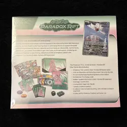 Pokemon TCG Scarlet & Violet Paradox Rift Elite Trainer Box Iron Valiant English - Image 2