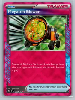Megaton Blower SV08: Surging Sparks #182/191 Holo Pokemon Card - Image 1
