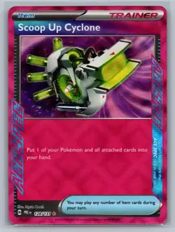 Scoop Up Cyclone SV: Prismatic Evolutions #128/131 Holo Pokemon Card - Image 1