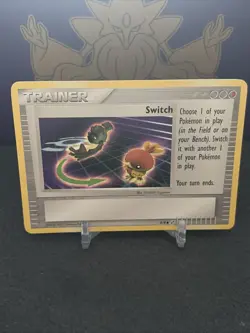 Pokemon Card - Switch Trainer 6/8 - Trading Figure Game LP - Image 1