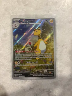 Ampharos 90/86 Illustration Rare Chaos Rising Pokemon TCG - NM Fresh Pull - Image 1