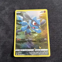 Crown Zenith: Galarian Gallery Riolu Ultra Rare GG26/GG70 Pokemon TCG NM/M - Image 1