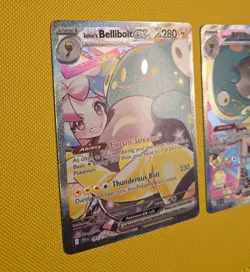 Ionos Bellibolt ex 279/217 Pokemon Ascended Heroes SIR + Journey Together PAIR - Image 2