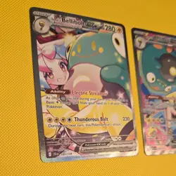 Ionos Bellibolt ex 279/217 Pokemon Ascended Heroes SIR + Journey Together PAIR - Image 3
