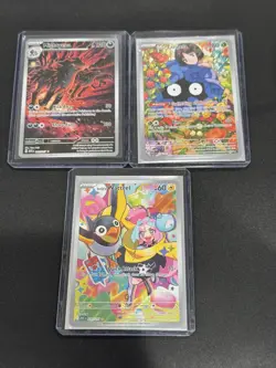 Pokemon Ascended Heroes Illustration Rare Lot Tangela Mightyena Wattrel - Image 1