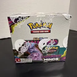 Pokemon TCG Sun & Moon Unified Minds Booster Box Sealed New W/ Case 36 Packs - Image 1