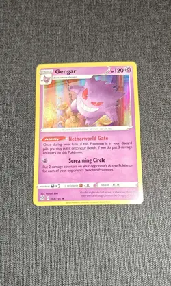 Gengar 66/196 Lost Origin Holo Rare Pokemon Card Pokemon TCG 066/196 LP - Image 2