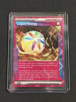 Pokemon TCG Legacy Energy 167/167 SV Twilight Masquerade Ace Spec Special Energy - Image 2