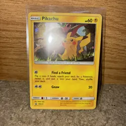 Pikachu COSMOS HOLO PROMO card - SM234 Black Star Promos 2019 Pokemon TCG NM/LP - Image 1