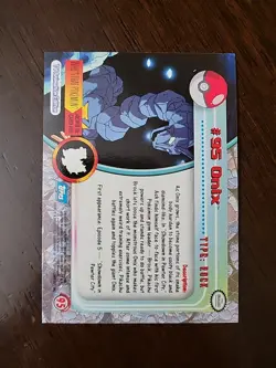 NM! HOLO FOIL Pokemon TCG Onix #95 Pokemon Topps Series 2 Blue Logo - Image 2