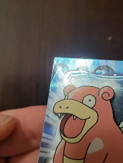 HP! HOLO FOIL Slowbro #80 Blue Label Topps Series 2 Pokemon Card - Image 2