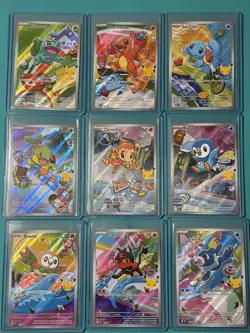 Pokemon First Partner Illustration Collection Series 1 Complete Set 2026 - Image 1