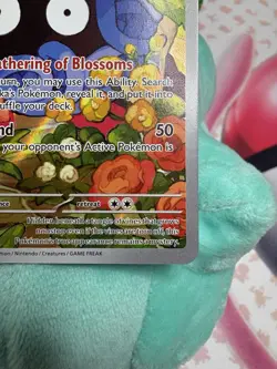 Pokemon TCG Erika's Tangela 218/217 Secret Rare Full Art Holo ENG - Image 4