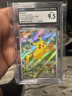 Pikachu 088 - PALDEA ADVENTURE CHEST - CGC - Pokemon Card TCG (Equiv. PSA & BGS) - Image 1