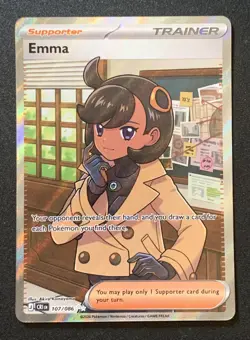 Emma 107/086 - Ultra Rare - Chaos Rising - Pokemon TCG - Slight Scratch see Pics - Image 1