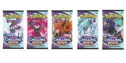 Pokemon Sword & Shield Chilling Reign Booster Pack 820650808470 - Image 1