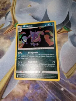 The Pokemon Company Greninja SM-Unbroken Bonds Holo Rare English 130 HP 117/214 - Image 3