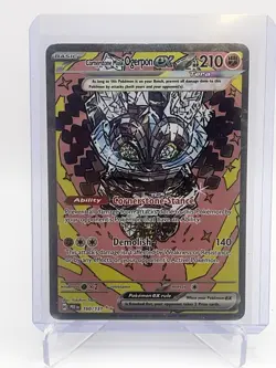 Pokemon Prismatic Evolutions SIR 160/131 Cornerstone Mask Ogerpon Ex Card - Image 1