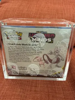 Pokemon Unified Minds Booster Box Sealed With Acrylic Case Sun & Moon TCG - Image 5