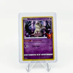 Pokemon TCG Mimikyu 081/189 Trick or Trade 2020 Holo Rare LP. - Image 1