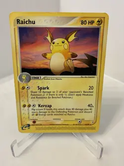 Pokemon Team Magma vs Team Aqua Non-Holo Raichu 13/95 FREE SHIPPING - Image 1
