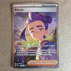 Pokemon TCG SV: Prismatic Evolutions Kieran 174/131 SIR Holo EN - Image 1