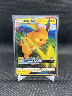 Pokemon Raichu GX 20/68 Holo Ultra Rare Hidden Fates - Image 1
