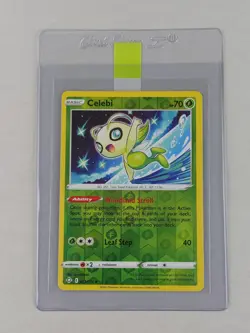 Celebi 003/072 Reverse Holo Foil Shining Fates Pokemon Card NM/M - Image 1