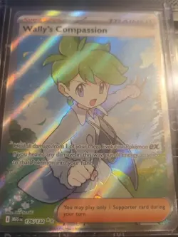 Wally's Compassion 176/132 Full Art Ultra Rare - Pokemon TCG: Mega Evolution NM - Image 1