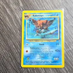 Pokemon TCG Kabutops Neo Discovery 25/75 Rare Unlimited 90 HP 2001 Regular - Image 1