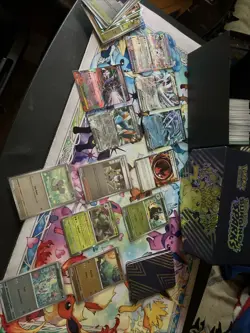 Pokemon Chaos Rising Ex’s Foil Rares + Box Full Of Cards With Some Ex’s + Extras - Image 1