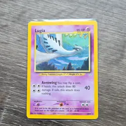 Pokemon TCG Lugia Neo Genesis 20/64 Rare Unlimited English 90 HP 2000 Regular - Image 1