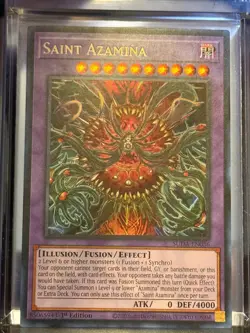 Saint Azamina 1st Ed SUDA-EN036 Yu-Gi-Oh YuGiOh Secret Rare NM - Image 1