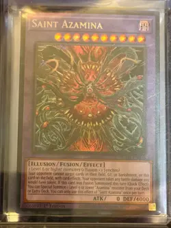Saint Azamina 1st Ed SUDA-EN036 Yu-Gi-Oh YuGiOh Secret Rare NM - Image 3