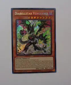 Diabellstar Vengeance ALIN-EN011 (Secret Rare, 1st Ed, Near Mint / NM) Yugioh - Image 1