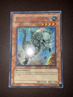 Yu-Gi-Oh! Fossil Dyna Pachycephalo -LODT-EN099- Secret Rare - Unlimited VLP! - Image 1