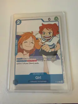 P-096 Girl card: One Piece Promotion Card - Image 1