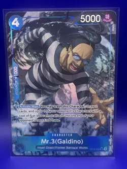 Mr.3 (Galdino) ALT SR (OP16-056) | OP16 - The Time of Battle | ENGLISH ALT ART - Image 1