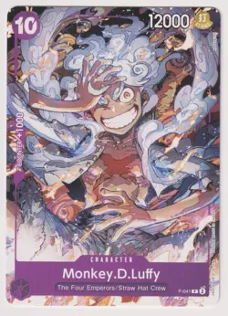 Monkey D Luffy P-041 NM One Piece TCG English - Image 1