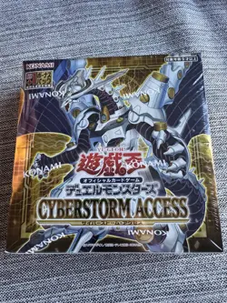 Yugioh Cyber Storm Access BOX Factory Sealed A brand-new Japanese - Image 1