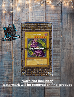 Yugioh Hieroglyphs Brown Dark Magician Girl Card Extended Art Case - Image 1