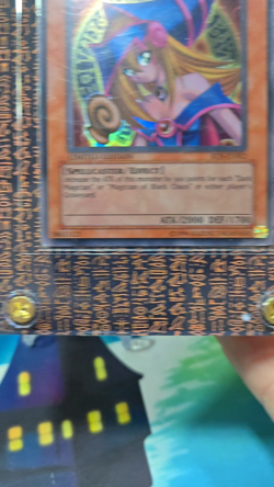 Yugioh Hieroglyphs Brown Dark Magician Girl Card Extended Art Case - Image 2