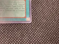 Yugioh Unlimited Scapegoat Super Rare Holo SDJ-041 MP / Damaged FREE SHIPPING - Image 4