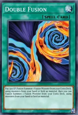 Yugioh Double Fusion DOOD-EN100 1st Edition Super Rare NM Presale - Image 1