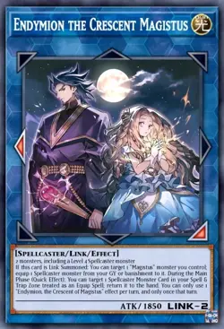 Yugioh Endymiom, the Cresent Magistus DOOD-EN099 1st Ed Super Rare NM Presale - Image 1