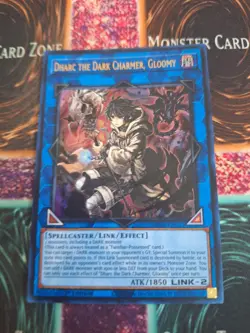 Yugioh Dharc the Dark Charmer, Gloomy MP23-EN025 Ultra Rare 1st Edition NM - Image 1