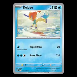 Keldeo 044/162 - Temporal Forces Pokemon Card - Image 1