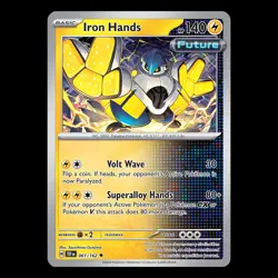 Iron Hands 061/162 - Temporal Forces Pokemon Card - Image 1