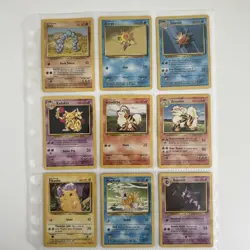 Vintage base set Pokemon 108 card lot - Image 3
