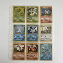 Vintage base set Pokemon 108 card lot - Image 5